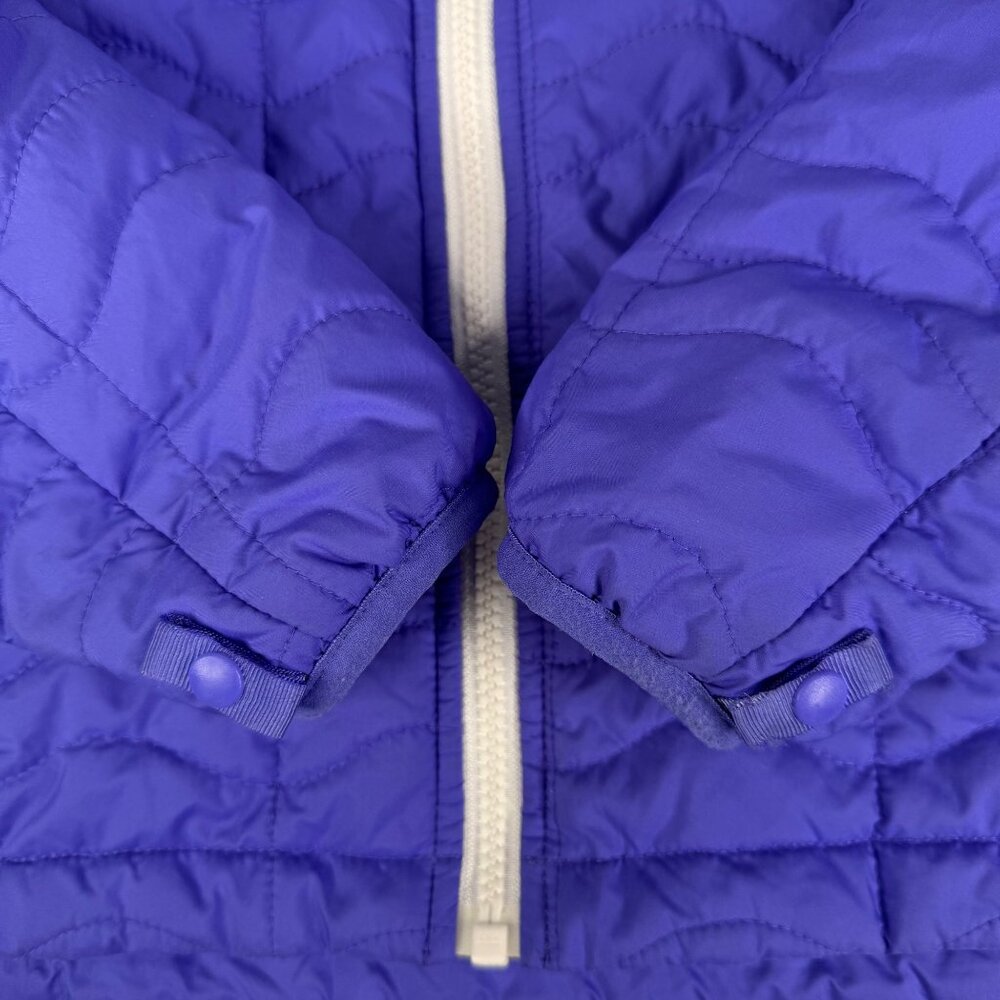 The North Face TNF Womens Quilted Jacket Purple XS Nylon Lightweight Full Zip - Picture 7 of 16